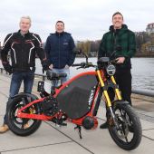 eRockit mit einzigartigem Elektromotorrad